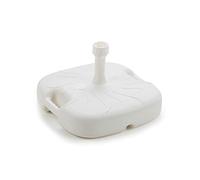 Adriatic Base per Ombrellone da Giardino Esterno in Plastica con Maniglie e Raccordo Dimensione 45x45 cm - Quadra