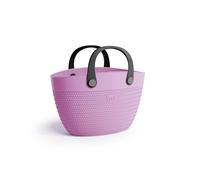 Adriatic Borsa mare Linda in plastica resistente, pratica e capiente con manici cm 50x41 Lilla