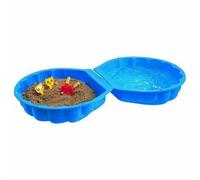 ADRIATIC Sabbiera a Conchiglia - Azzurro/BLU + Piscina, DOPPIO USO