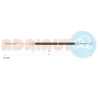 ADRIAUTO 05.0226 Cavo comando, Freno stazionamento per BMW