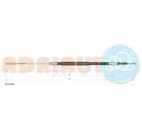 ADRIAUTO 05.0238 Cavo comando, Freno stazionamento per BMW