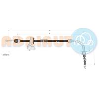 ADRIAUTO 05.0240 Cavo comando, Freno stazionamento per MINI