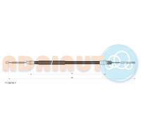 ADRIAUTO 11.0210.1 Cavo comando, Freno stazionamento per CITROËN,FIAT,LANCIA,PEU