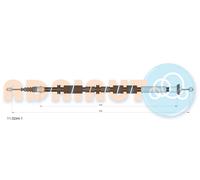 ADRIAUTO 11.0244.1 Cavo comando, Freno stazionamento per FIAT