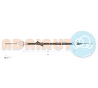 ADRIAUTO 13.0171 Cavo comando, Comando frizione per FORD