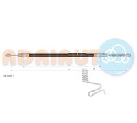 ADRIAUTO 13.0210.1 Cavo comando, Freno stazionamento per FORD