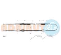 ADRIAUTO 13.0277 Cavo comando, Freno stazionamento per FORD