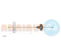 ADRIAUTO 13.0281 Cavo comando, Freno stazionamento per FORD