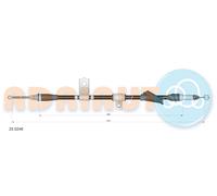 ADRIAUTO 23.0246 Cavo comando, Freno stazionamento per LAND ROVER