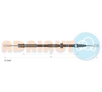 ADRIAUTO 27.0246 Cavo comando, Freno stazionamento per MERCEDES-BENZ