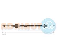 ADRIAUTO 33.0154 Cavo comando, Comando frizione per OPEL