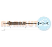 ADRIAUTO 35.0156 Cavo comando, Comando frizione per PEUGEOT