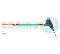 ADRIAUTO 35.0219.1 Cavo comando, Freno stazionamento per PEUGEOT