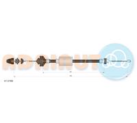 ADRIAUTO 41.0169 Cavo comando, Comando frizione per RENAULT