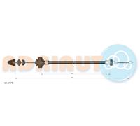 ADRIAUTO 41.0176 Cavo comando, Comando frizione per RENAULT