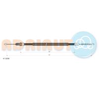 ADRIAUTO 41.0259 Cavo comando, Freno stazionamento per RENAULT