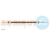 ADRIAUTO 41.0289.1 Cavo comando, Freno stazionamento per DACIA