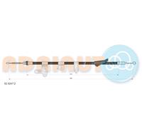ADRIAUTO 52.0247.2 Cavo comando, Freno stazionamento