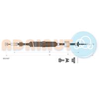ADRIAUTO 55.0167 Cavo comando, Comando frizione