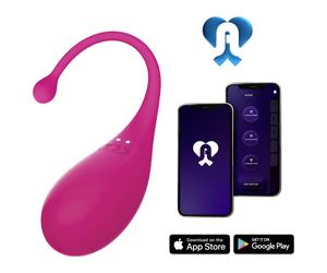Adrien Lastic Palpitation - Vibratore a pallina con controllo tramite app (rosa)