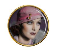 Adrienne Ames, Spilla Vintage Di Star Del Cinema