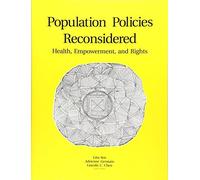 Adrienne Germain Population Policies Reconsidered (Tascabile)