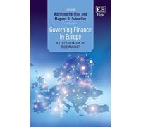 Adrienne Héritier Governing Finance in Europe (Copertina rigida)