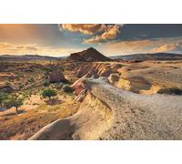 adrium Immagine acrilica 60 x 40 cm: Formazioni geologiche uniche in Cappadocia, Anatolia centrale, Turchia. La regione Cappadocia con la sua valle,
