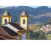 adrium Immagine acrilica 80 x 50 cm: architettura coloniale a Ouro Preto, Minas Gerais, Brasile (238869763)