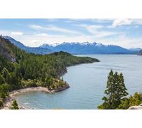 adrium Immagine acrilica 90 x 60 cm: splendidi paesaggi montani in Patagonia. Lago di montagna in Argentina, Sud America (240678012)