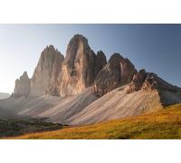 adrium Immagine composita in alluminio 50 x 30 cm: Morning view of Tre Cime di Lavaredo, Dolomiti di Sesto, South Tirol, Dolomiti mountains, (46933109)