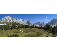 adrium Immagine in legno 150 x 60 cm: il sentiero per il gruppo Odle, Dolomiti - Italia (18348908)