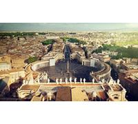 adrium Immagine in legno 50 x 30 cm: Piazza San Pietro Vaticana (30941279)