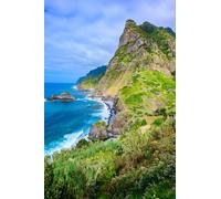 adrium Immagine in legno 50 x 80 cm: splendido scenario dell'isola di Madeira - vista dal Miradouro de Sao Cristovao sulla costa settentrionale, Sao Vicente nel (127337931)