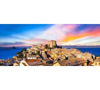 adrium Immagine in legno 90 x 40 cm: splendidi borghi medievali d'Italia - Capodimonte (53845251)