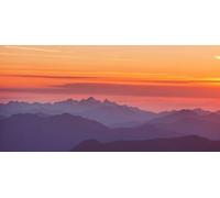 adrium Poster 100 x 50 cm: splendida cima della montagna della North Cascade Range, Washington (128896674)