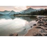 adrium Poster 80 x 50 cm: splendidi paesaggi di montagna nella gamma Wind River in Wyoming, USA. Stagione estiva. (230208318)