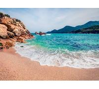 adrium Quadro composito di alluminio 50 x 40 cm: azzurro anima del Mar Egeo. Bellissimo paesaggio marino di Cuba Beach, Olimpiada Village, Grecia, Europa. (116551991)