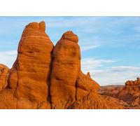 adrium Quadro composito in alluminio 80 x 50 cm: formazioni di arenaria nello Utah, Stati Uniti. Splendidi paesaggi insoliti (206005516)