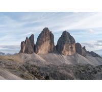 adrium Quadro composito in alluminio 80 x 50 cm: Tre picchi Lavaredo nelle Dolomiti, Italia (244105836)