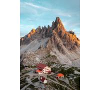 adrium Quadro su tela 50x80 cm: Trizzine World, tre vette di Lavaredo nelle Dolomiti, Italia (239182459)