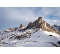 adrium Quadro su tela 60 x 40 cm: Passo Giau nelle Dolomiti Italiane durante il tramonto (244105805)
