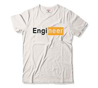 ADRO T-Shirt Uomo in Cotone Regular Fit, bianco, 54