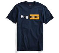 ADRO T-Shirt Uomo in Cotone Regular Fit, Blu navy, 56