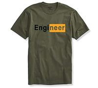 ADRO T-Shirt Uomo in Cotone Regular Fit, Verde oliva, 58
