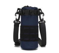 Adrosstoller Borse per bottiglie d'acqua con coulisse da viaggio Tatticamente Portabottiglie in nylon Portabottiglie Borsa Idratazioni Carriers, Blu reale
