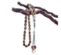 Adrosstoller Rosario con croce cattolica braccialetti religiosi in vetro braccialetti gioielli per feste, normal, Nessuna pietra preziosa