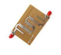 ADS-B - Filtro passa-banda microstrip per scheda ricevitore, gamma di trasmissione 1-1,2 GHz, connettore SMA femmina, materiale PCB, utilizzato per la ricezione del segnale ADS-B, design leggero e