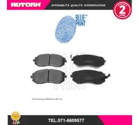 Kit pastiglie freno a disco anteriore (MARCA TEXTAR)..