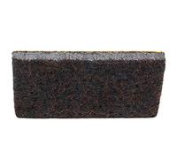 Adsamm® / 100 x feltrini autoadesivi ad alta densità/marrone / 20x40 mm/rettangolari/piedini in feltro extra compatto da 5.5 mm di spessore/pad protettivi per arredi Adsamm® Quality